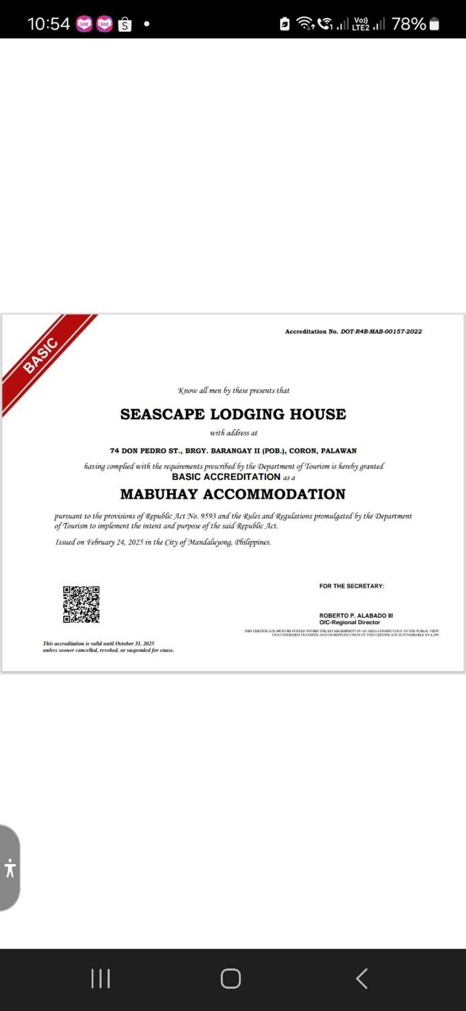 Seascape Lodging House Coron Bagian luar foto